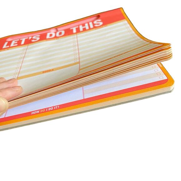 Knock Knock "Let's Do This" Pen-To-Paper Mousepad - Desktop To-Do List - Office - Picture 5 of 7